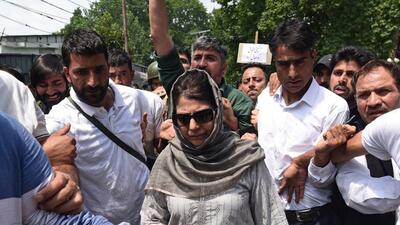 J&K has been without an elected government since Bharatiya Janata Party (BJP) withdrew its support to chief minister Mehbooba Mufti’s People’s Democratic Party-led coalition in June 2018. (HT PHOTO) J&K has been without an elected government since Bharatiya Janata Party (BJP) withdrew its support to chief minister Mehbooba Mufti’s People’s Democratic Party-led coalition in June 2018. (HT PHOTO)