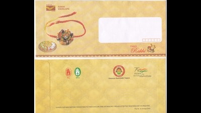 Waterproof envelopes launched by postal department. (HT Photo)
