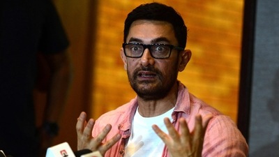 Aamir Khan has been facing calls for boycott of his upcoming film Laal Singh Chaddha. (Photo by Sujit Jaiswal / AFP) (AFP)