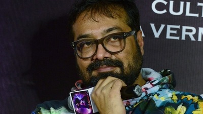 Anurag Kashyap poses during the trailer launch of Do Baaraa. (AFP) Anurag Kashyap poses during the trailer launch of Do Baaraa. (AFP)