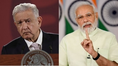 Mexican President Andres Manuel Lopez Obrador and Prime Minister Narendra Modi. (file)
