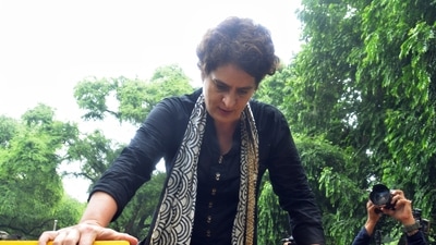 The Congress leader participated in her party's pan-India protest against price rise and inflation, on August 5. (ANI) The Congress leader participated in her party's pan-India protest against price rise and inflation, on August 5. (ANI)