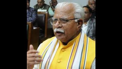During a June 12 function held in Rohtak, Haryana chief minister Manohar Lal Khattar had announced that the state government will give reservations in the promotion to SC employees (Class-I and Class-II) on the pattern of the Central government. (HT File Photo) During a June 12 function held in Rohtak, Haryana chief minister Manohar Lal Khattar had announced that the state government will give reservations in the promotion to SC employees (Class-I and Class-II) on the pattern of the Central government. (HT File Photo)