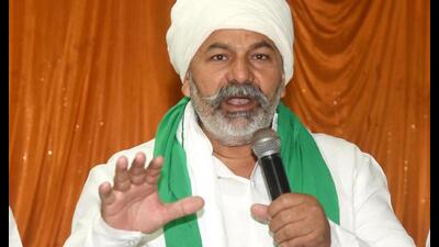 Bharatiya Kisan Union (BKU) leader Rakesh Tikait. (HT Photo) Bharatiya Kisan Union (BKU) leader Rakesh Tikait. (HT Photo)