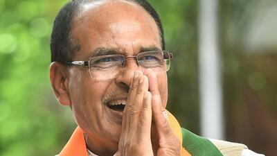 Madhya Pradesh chief ministerShivraj Singh Chouhan. (PTI)