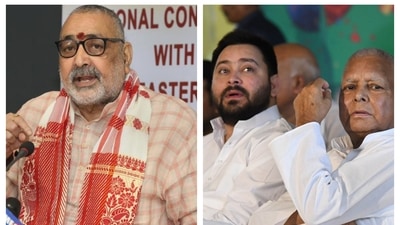 Giriraj Singh on Wednesday replied to a 2017 tweet of Lalu Prasad Yadav. Giriraj Singh on Wednesday replied to a 2017 tweet of Lalu Prasad Yadav. 