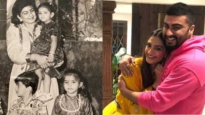 Sonam Kapoor shared childhood pictures with Arjun Kapoor. Sonam Kapoor shared childhood pictures with Arjun Kapoor.