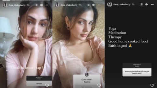 Rhea held an Ask Me Anything session with her fans. Rhea held an Ask Me Anything session with her fans.