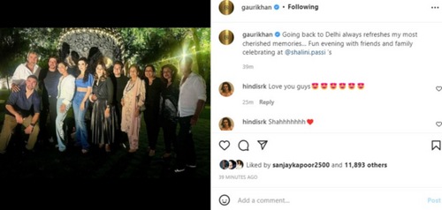 Gauri Khan shares new pic. Gauri Khan shares new pic.