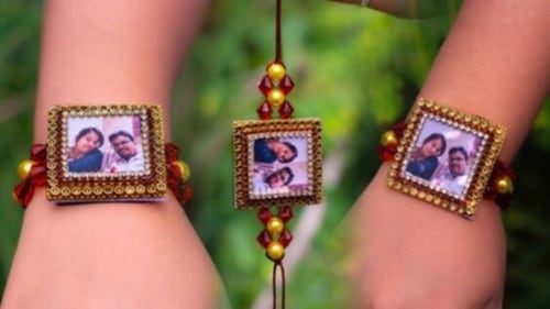 Raksha Bandhan 2022: Make you Raksha Bandhan unique and special with a photo-printed custom rakhi. (pinterest ) Raksha Bandhan 2022: Make you Raksha Bandhan unique and special with a photo-printed custom rakhi. (pinterest )