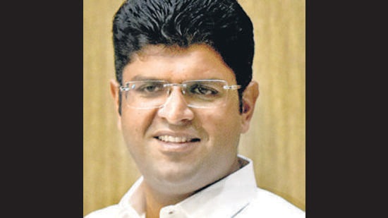 Haryana deputy chief minister Dushyant Chautala suggested that the Bill be referred to a select committee of the House for examination. Subsequently, the home minister moved a motion to refer the amendment Bill to a select committee of the assembly. (HT File Photo)