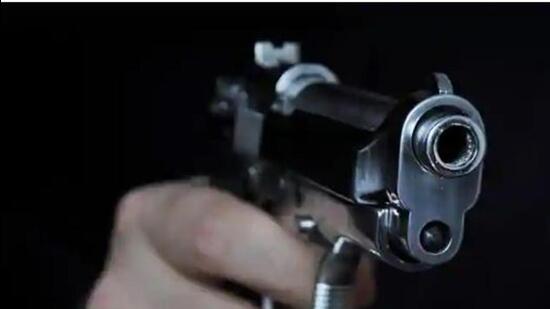 Police sources said the assailants had used a silencer while opening fire Police sources said the assailants had used a silencer while opening fire