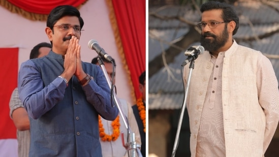 Sohum Shah and Amit Sial play rival politicians in the SonyLiv show Maharani.