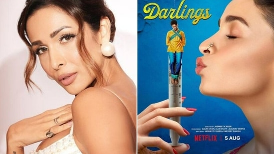 Malaika Arora gave a shoutout to Alia Bhatt for her latest film, Darlings. Co-starring Vijay Varma and Shefali Shah, it premiered on Netflix.