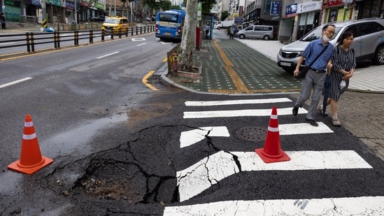 At least 8 dead in Seoul as torrential rain causes floods, power ...