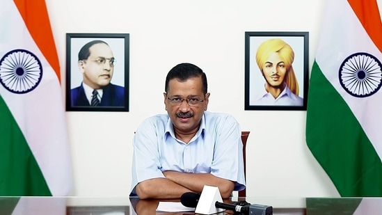 AAP boss and Delhi chief minister Arvind Kejriwal.(ANI)
