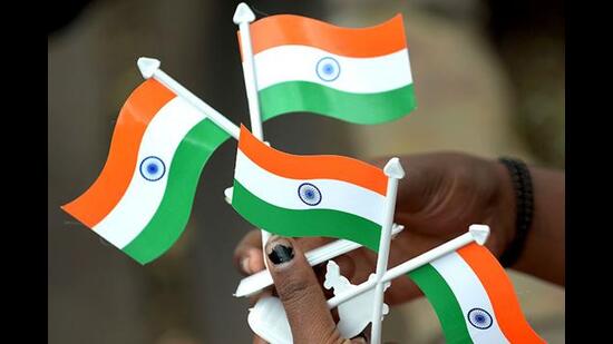 Karnal deputy commissioner Anish Yadav said action had been taken against a depot holder at Chirao-Hemda village, who misled ration card holders regarding the sale of Tricolour and his licence has been cancelled. (AFP File Photo/ Representational image)