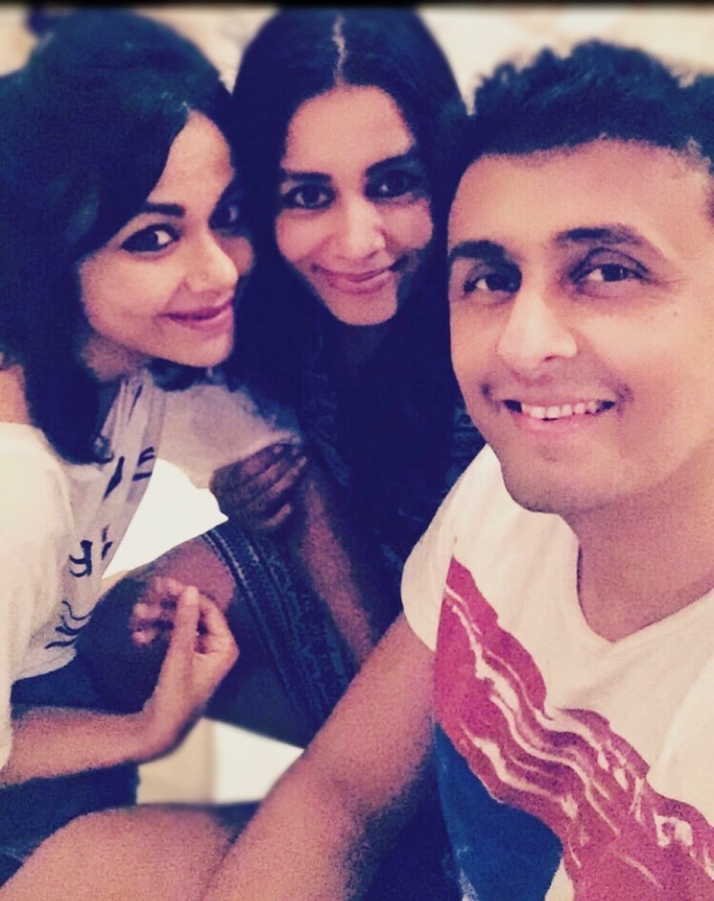 Sonu, Meenal and Teesha Nigam