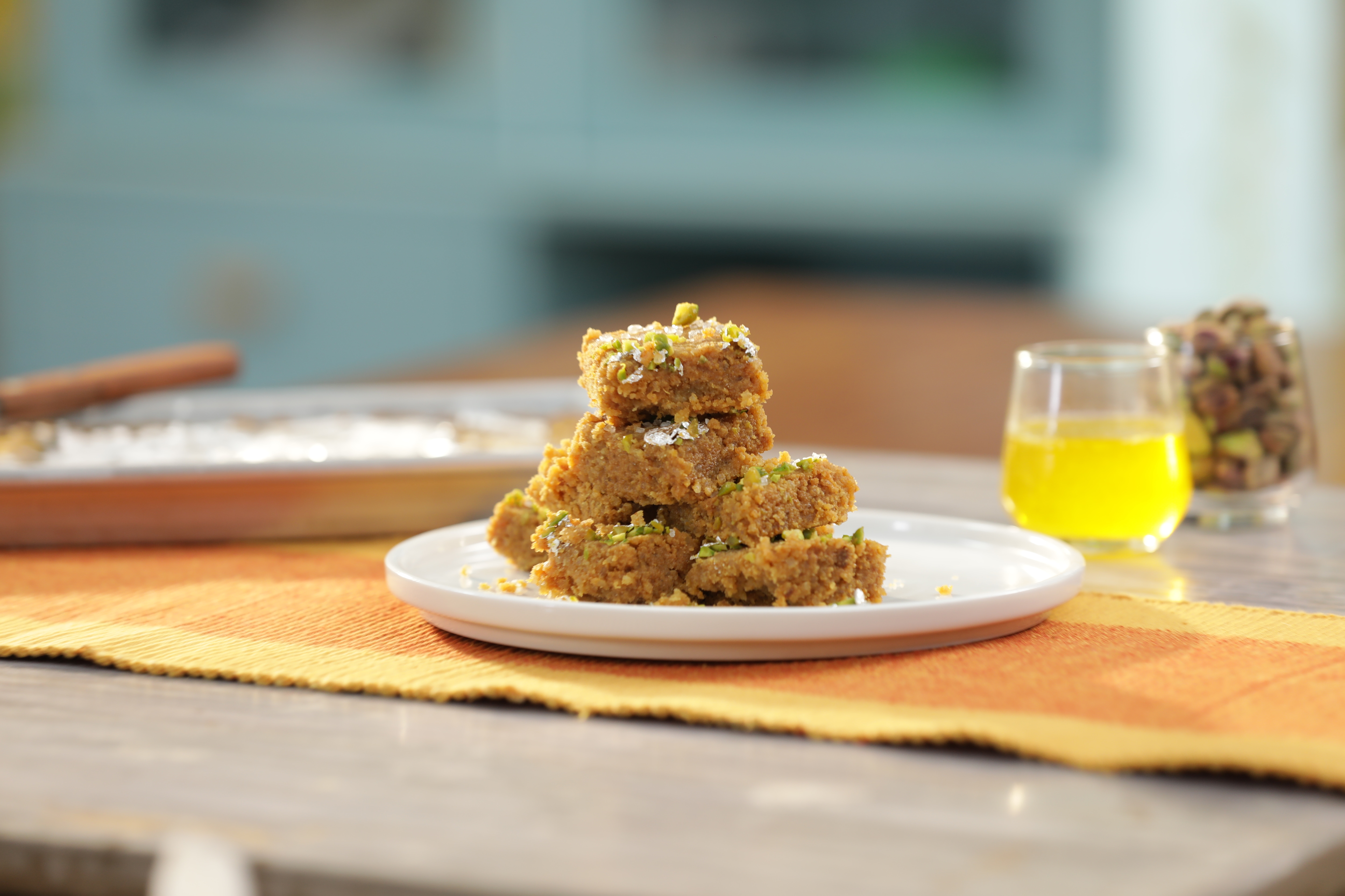 Moong Dal Barfi Moong Dal Barfi