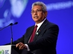 File photo of Sri Lanka's then president, Gotabaya Rajapaksa.