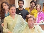 Kareena Kapoor, Randhir Kapoor, and more at Kapoor's family Raksha Bandhan celebrations. Kareena Kapoor, Randhir Kapoor, and more at Kapoor's family Raksha Bandhan celebrations.