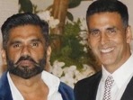 Suniel Shetty once talked about Akshay Kumar and Salman Khan. Suniel Shetty once talked about Akshay Kumar and Salman Khan.