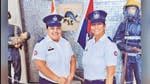 Hemant Parab, Chief Fire Officer of the Mumbai Fire Brigade (MFB) said that this year, 23 MFB officials were promoted (HT Photo) Hemant Parab, Chief Fire Officer of the Mumbai Fire Brigade (MFB) said that this year, 23 MFB officials were promoted (HT Photo)