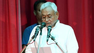 Nitish Kumar. (HT PHOTO)