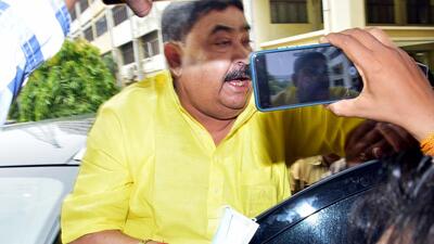 Trinamool Congress (TMC) leader Anubrata Mondal, who skipped many summons by CBI in cattle smuggling case, appeared before investigators in June in connection with probe into West Bengal post-poll violence. (ANI) Trinamool Congress (TMC) leader Anubrata Mondal, who skipped many summons by CBI in cattle smuggling case, appeared before investigators in June in connection with probe into West Bengal post-poll violence. (ANI)