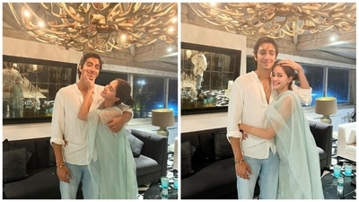Ananya Panday wished 'the light of my life,' her brother Ahaan Pandayy 'happy rakhi' by sharing a slew of photos with him on her Instagram handle. She captioned her post, "Happy Rakhi to the light of my life 🤍 For all that you are and all that you do, through every fight and every laugh - my first friend and friend till the end. Love you endlessly Ahaaaniii." (Instagram/@ananyapanday)