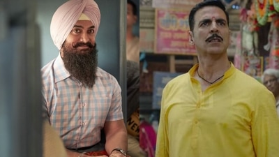 Laal Singh Chaddha and Raksha Bandhan, starring Aamir Khan and Akshay Kumar respectively., have opened quite low on release day. Laal Singh Chaddha and Raksha Bandhan, starring Aamir Khan and Akshay Kumar respectively., have opened quite low on release day.