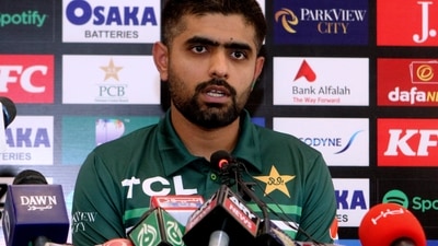 Pakistan's cricket team skipper Babar Azam&nbsp; (AP)