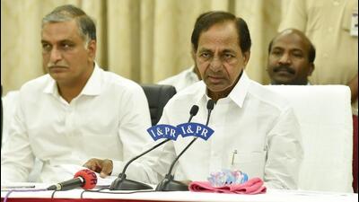 Chief minister K Chandrasekhar Rao pointed out that the state’s income during 2014-15, the first year of Telangana formation, was ₹62,000 crore. It had grown to ₹1.84 lakh crore by 2021-222. (PTI) Chief minister K Chandrasekhar Rao pointed out that the state’s income during 2014-15, the first year of Telangana formation, was ₹62,000 crore. It had grown to ₹1.84 lakh crore by 2021-222. (PTI)