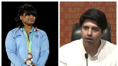 Asking Divya Kakran for evidence of where is she from is an insult to the National Flag, BJP's Shehzad Poonawalla said. Asking Divya Kakran for evidence of where is she from is an insult to the National Flag, BJP's Shehzad Poonawalla said.