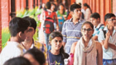 Around 83% of the respondents informed that their father is the sole main earning member in the family, while 9% reported that their mother is the main earning member and in 2.7% of cases, the student themselves was the main breadwinner for the family. (HT Photo) Around 83% of the respondents informed that their father is the sole main earning member in the family, while 9% reported that their mother is the main earning member and in 2.7% of cases, the student themselves was the main breadwinner for the family. (HT Photo)