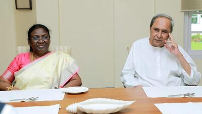 Ruling Biju Janata Dal (BJD) backed Droupadi Murmu’s candidature. (ANI) Ruling Biju Janata Dal (BJD) backed Droupadi Murmu’s candidature. (ANI)