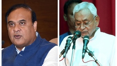 Assam chief minister Himanta Biswa Sarma commented on the political developments of Bihar on Wednesday after Nitish Kumar took oath as the chief minister for the 8th time. Assam chief minister Himanta Biswa Sarma commented on the political developments of Bihar on Wednesday after Nitish Kumar took oath as the chief minister for the 8th time. 