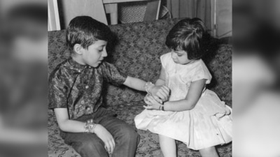 Sunny Deol treated his Instagram family with a major throwback black and white Rakhi picture where his sister can be seen tying rakhi on his wrist. He wrote, "Happy Rakshbandhan My Dear Sisters #sister." (Instagram/@iamsunnydeol) Sunny Deol treated his Instagram family with a major throwback black and white Rakhi picture where his sister can be seen tying rakhi on his wrist. He wrote, "Happy Rakshbandhan My Dear Sisters #sister." (Instagram/@iamsunnydeol)