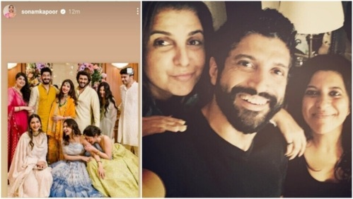 Sonam Kapoor shared a throwback photo, while Farhan Akhtar posed with Farah Khan and Zoya Akhtar in his Raksha Bandhan post. Sonam Kapoor shared a throwback photo, while Farhan Akhtar posed with Farah Khan and Zoya Akhtar in his Raksha Bandhan post.