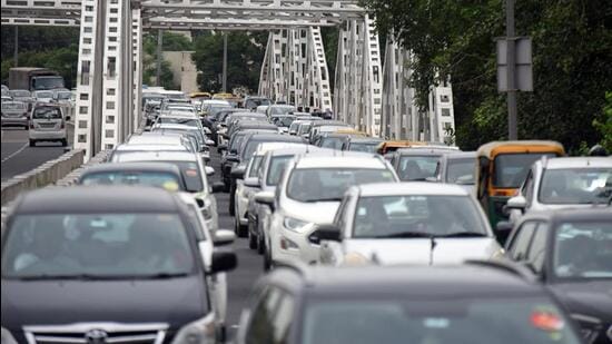 C-Sec has also recommended that parking rates for electric vehicles should be halved. (Amal KS/HT Photo)