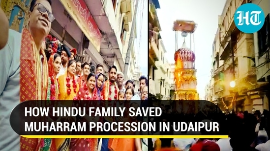 HOW HINDU FAMILY SAVED MUHARRAM PROCESSION IN UDAIPUR