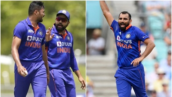 Avesh Khan and Mohammed Shami Avesh Khan and Mohammed Shami
