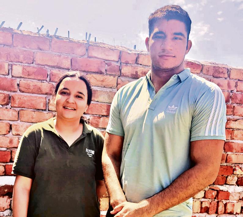 Sagar (R) with his sister Tamanna. The two have grown up together and share a lot of love and mutual respect. Sagar (R) with his sister Tamanna. The two have grown up together and share a lot of love and mutual respect.