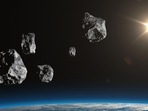 Giant impacts blast out huge volumes of material almost instantaneously. (Photo: Shutterstock)