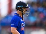 India's Ishan Kishan walks back after getting dismissed(Twitter) India's Ishan Kishan walks back after getting dismissed(Twitter)