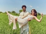 Ananya Panday and Vijay Deverakonda are currently awaiting the release of their upcoming film Liger. The film, slated to release on August 25, is a sports drama. Ananya and Vijay have started the promotions of the film in full swing. The star duo is currently in Chandigarh and having their DDLJ moments in the iconic mustard films. A few of the snippets made their way on Ananya’s Instagram profile.(Instagram/@ananyapanday)