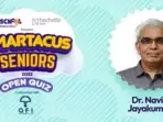 “When I present the questions on stage, the questions come to life and magic happens,” says Dr. Jayakumar.(HT Photo) “When I present the questions on stage, the questions come to life and magic happens,” says Dr. Jayakumar.(HT Photo)