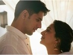 Sidharth Malhotra and Kiara Advani in a still from Shershaah. Sidharth Malhotra and Kiara Advani in a still from Shershaah.