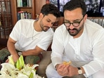 Kunal Kemmu shares a picture with Saif Ali Khan from Raksha Bandhan celebrations. Kunal Kemmu shares a picture with Saif Ali Khan from Raksha Bandhan celebrations.