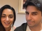 Sidharth Malhotra and Kiara Advani went live on Instagram together.&nbsp;